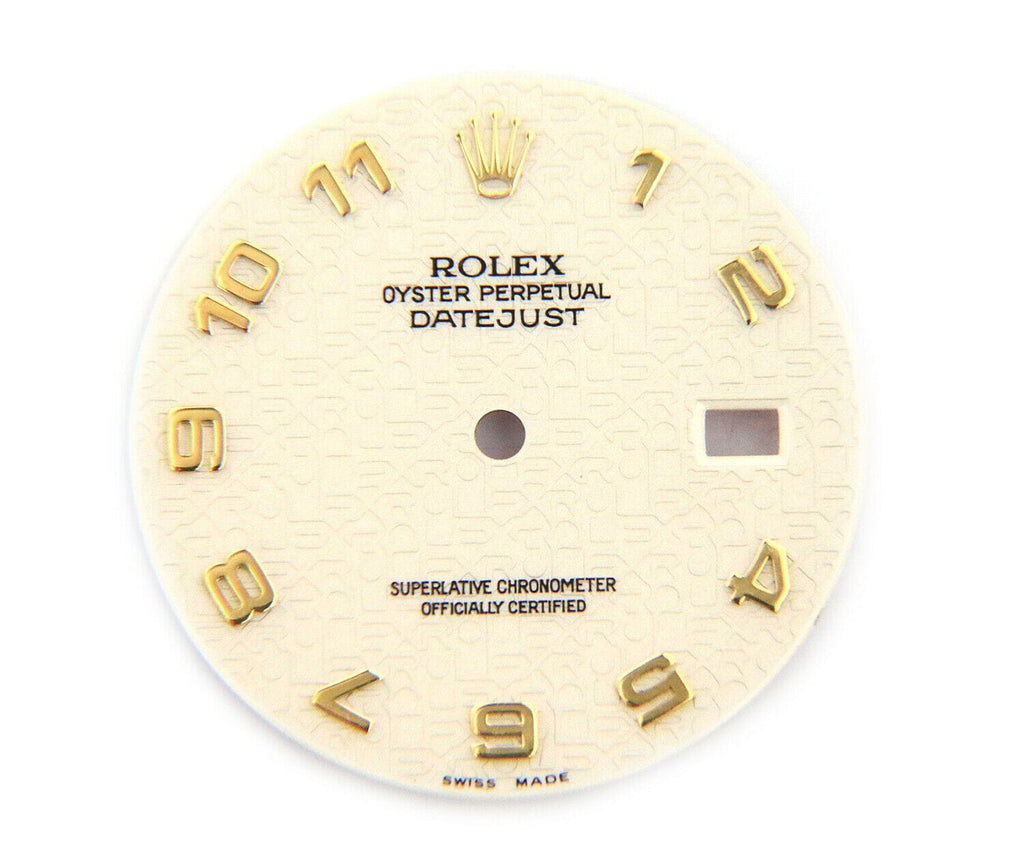 Rolex DateJust 36mm President 18K Solid Yellow Gold Diamond Jubilee Wa